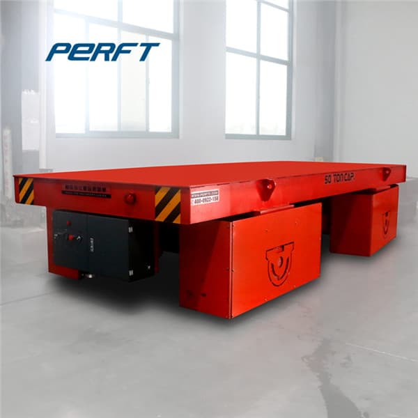 Heavy Duty Electric Flat Cart For Aluminum Product Transport